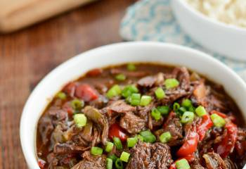 Slow Cooked Spicy Asian Beef