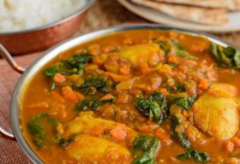 Chicken And Spinach Curry