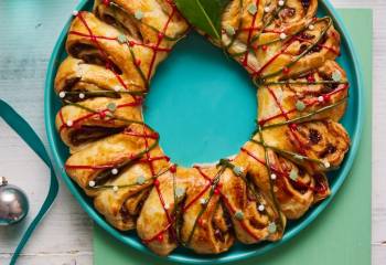 Mincemeat Christmas Wreath