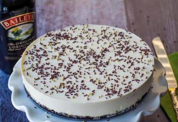 No Bake Baileys Cheesecake