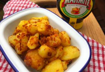 Marmite Roast Potatoes | Slimming Friendly