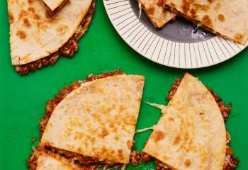 Bolognese Quesadilla