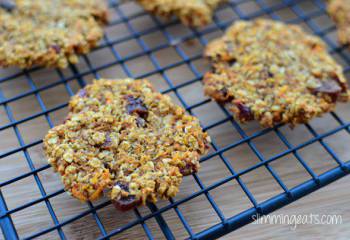 Healthy Extra Carrot Cake Flapjack Cookies