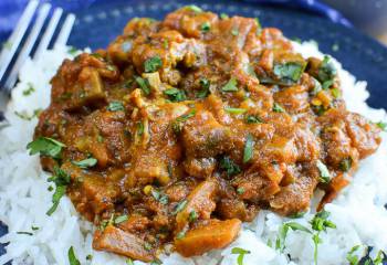 Chicken And Eggplant Curry