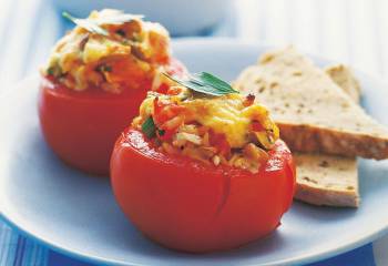 Sw Recipe: Cheesy Stuffed Tomatoes