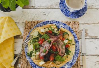 Sw Recipe: Spinach And Feta Omelette