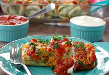 Easy Leftover Turkey Enchiladas &Ndash; Weight Watchers Friendly