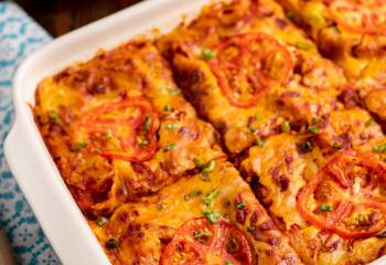 Syn Free Spicy Mexican Chicken Lasagne