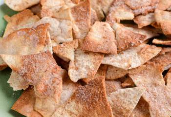 Syn Free Cinnamon Sugar Pita Chips