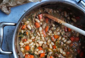 Herby Pork And Bean Stew