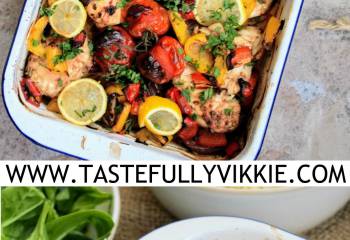 Slimming World Syn Free Mediterranean Chicken Traybake