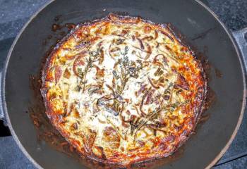 Syn Free Slimming World Bacon & Mushroom Frittata Recipe