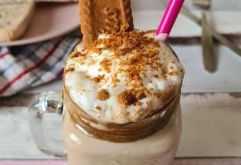 Lotus Biscoff Iced Coffee Frappucino | Slimming Friendly