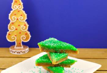 Gingerbread Lime Bars