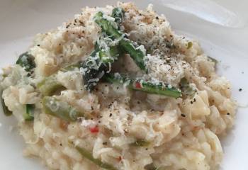 Chicken And Asparagus Risotto