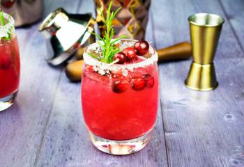 Skinny Cranberry Margarita