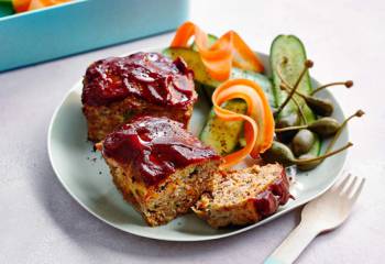 Mini Meatloaves With Tomato Glaze