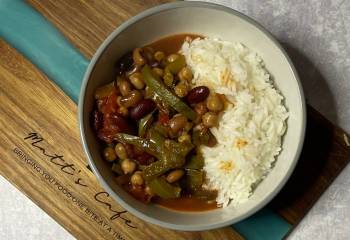 Vegetarian Slow Cooker Three Bean Chilli Recipe
