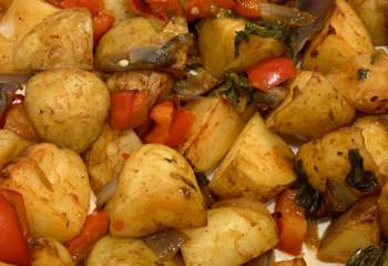 Vegetarian Breakfast Potatoes | Slimming World Recipe