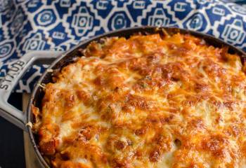 Salmon And Leek Pasta Bake