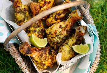 Slimming Worlds Green Curry Chicken Drumsticks Recipe