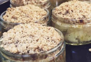 Healthy Apple Crumble