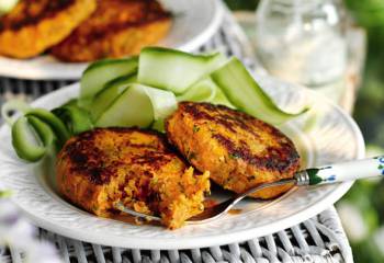 Slimming Worlds Carrot And Coriander Burgers Recipe