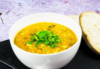 Chunky Winter Vegetable & Rice Soup