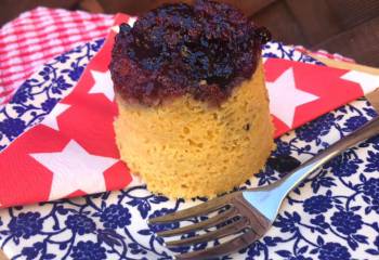 Jam Sponge Pudding Cakes