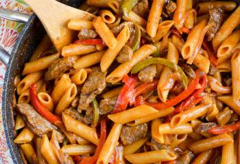 Syn Free One Pot Beef Fajita Pasta