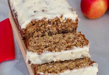 Apple Bread (With Brown Butter Glaze)