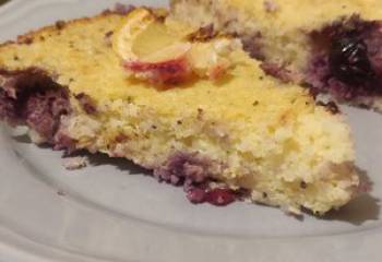 Couscous Cake - Lemon And Blueberry