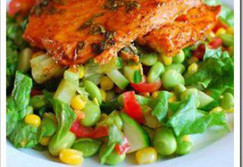 Honey, Lime And Chilli Salmon