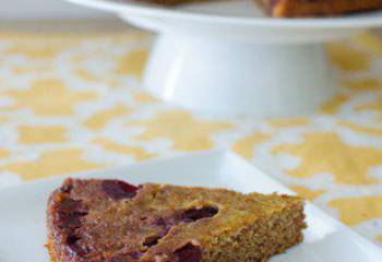 Upside Down Cherry Scan Bran Cake