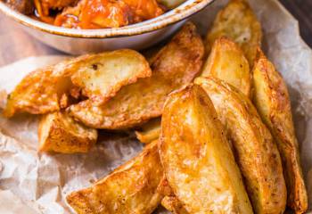 Rustic Potato Wedges