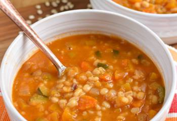 Vegetable And Pearl Barley Soup (Stove Top, Instant Pot)