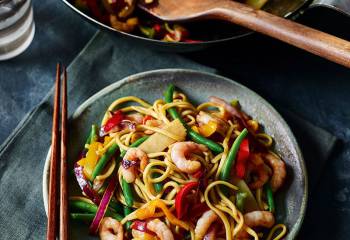 Prawn And Noodle Stir-Fry