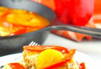 Mandarin Orange & Red Pepper Pork Recipe