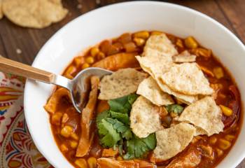 Easy Chicken Tortilla Soup