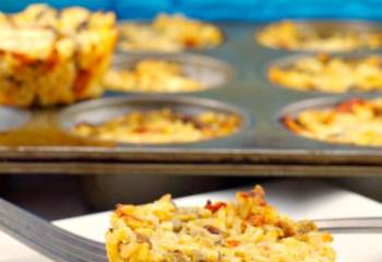 Mediterranean Chicken And Wild Rice Cups Recipe