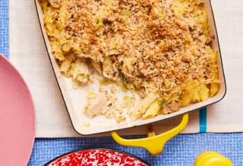 Chicken Kyiv Pasta Bake