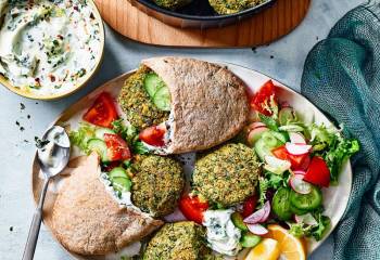 Lentil And Rocket Air Fryer Falafels