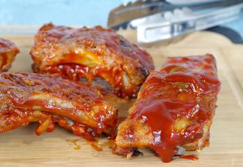 Smoky Mesquite Bbq  Slow Cooker Beer Ribs