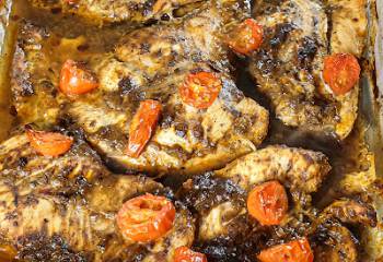 Jerk Flavoured Chicken Bake &Amp; Smoky 'Slaw Recipe