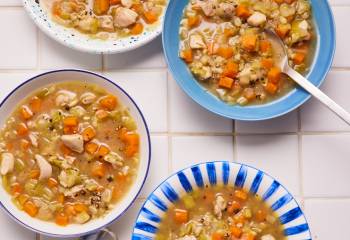 Chicken, Leek And Barley Soup