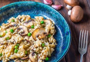 Garlic Mushroom Risotto | Slimming &amp; Weight Watchers Friendly