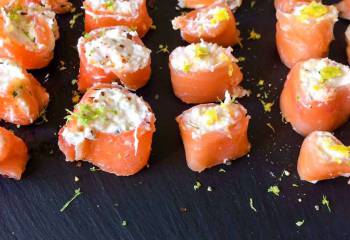 Smoked Salmon Canapes