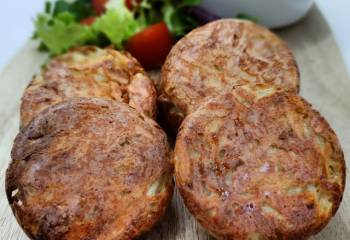 Crispy Baked Hash Browns | Healthy Recipe