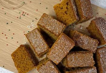 Christmas Low Syn Gingerbread Traybake Recipe