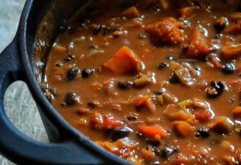 Black Bean, Butternut Squash &Amp; Coconut Curry